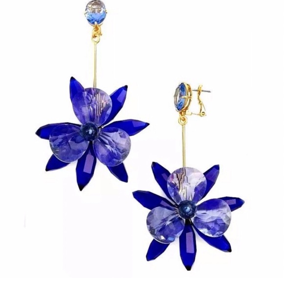 New Kate Spade blooming statement earrings